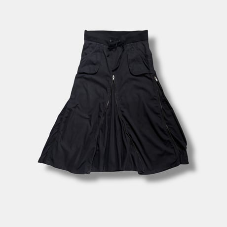 00's zip cargo skirt (black)　No. V260010