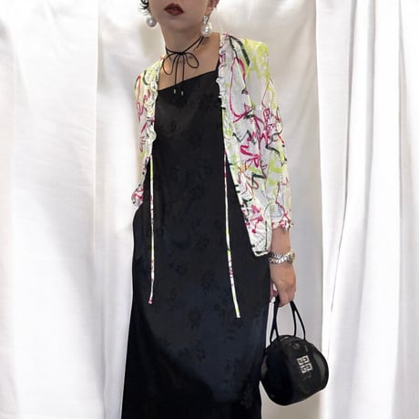 【 BAZAR CHRISTIAN LACROIX 】Neon print blouse　No. V250020