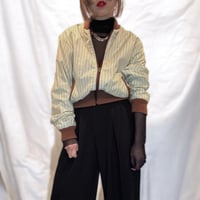 Striped blouson　No. V240025