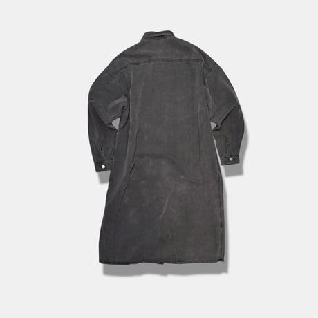 Oversized denim shirt dress　No. V250004