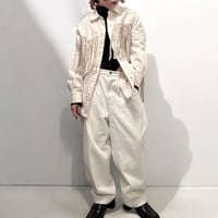 Fringe denim set-up　No. V250002