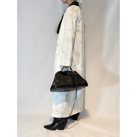 Leather boston bag　No. V230026