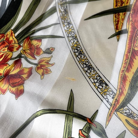 Print scarf　No. V250030