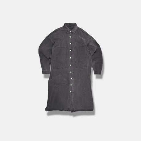 Oversized denim shirt dress　No. V250004