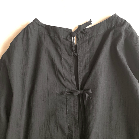 Dead stock 2way black dyed army gown　No. VOT22006