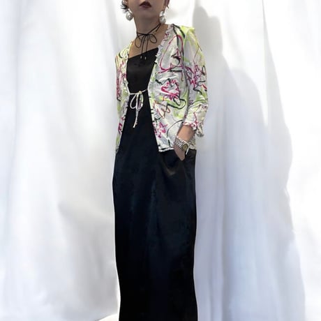 【 BAZAR CHRISTIAN LACROIX 】Neon print blouse　No. V250020
