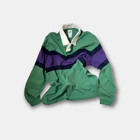 90's old GAP polo shirt　No. V240003