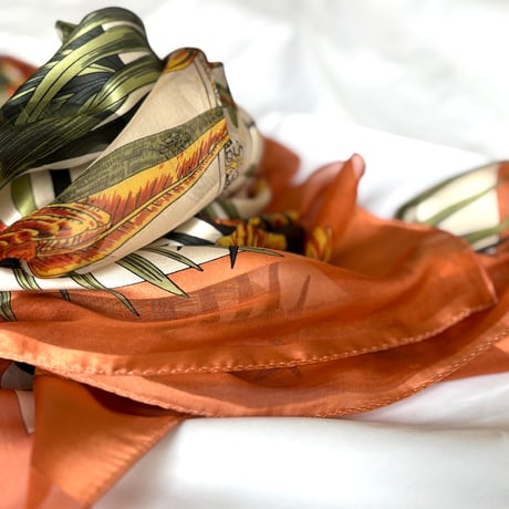 Print scarf　No. V250030
