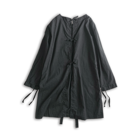 Dead stock 2way black dyed army gown　No. VOT22006