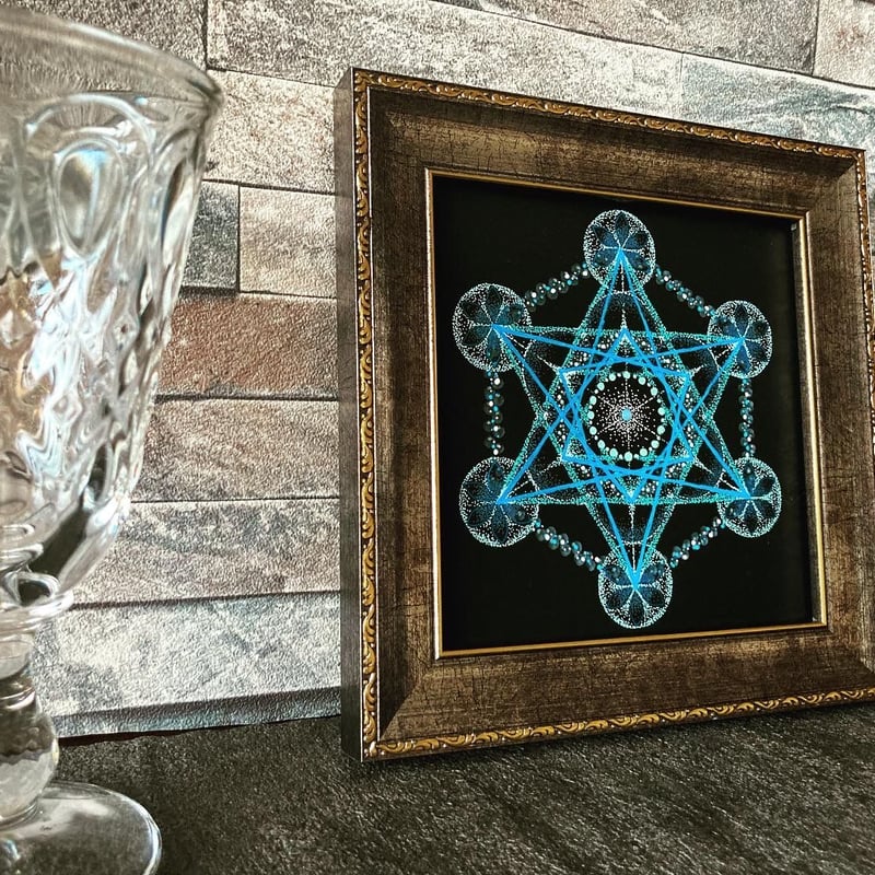 メタトロン・キューブ曼荼羅 | ao*makana｜ココロやわらぐ曼荼羅アート