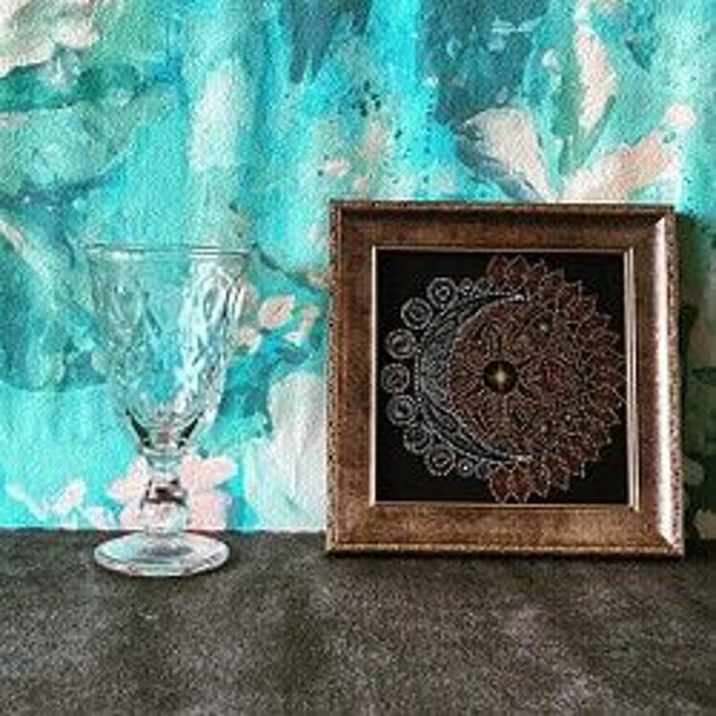 月と太陽　絵画3点 月と太陽 絵画3点 月と太陽 | Atelier Libera's Store