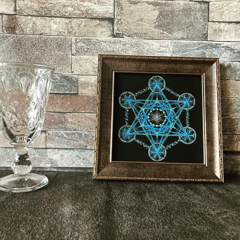 メタトロン・キューブ曼荼羅 | ao*makana｜ココロやわらぐ曼荼羅