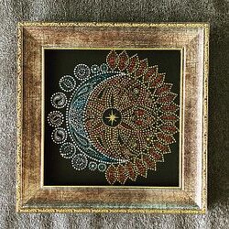 月と太陽　絵画3点 月と太陽 絵画3点 月と太陽 | Atelier Libera's Store