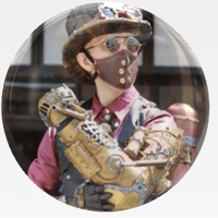 SteamJumper 缶バッジ（Bタイプ）