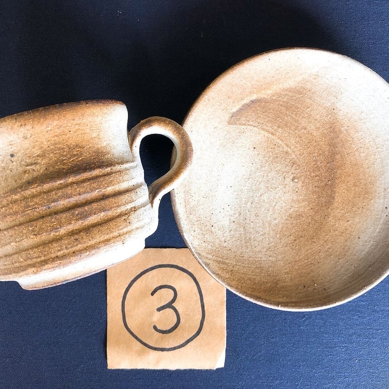 信楽焼 コーヒーカップ（ソーサ―付） | 信楽陶芸村ショップ のぼり窯