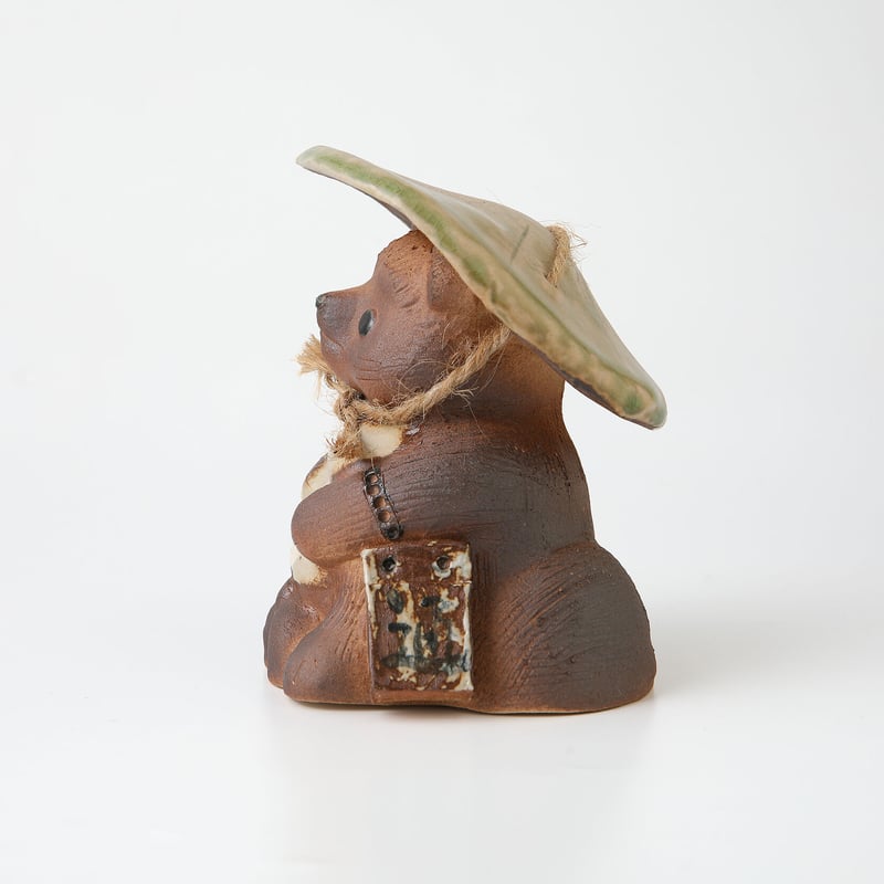 信楽焼 手おこし狸ミニ | 信楽陶芸村ショップ のぼり窯