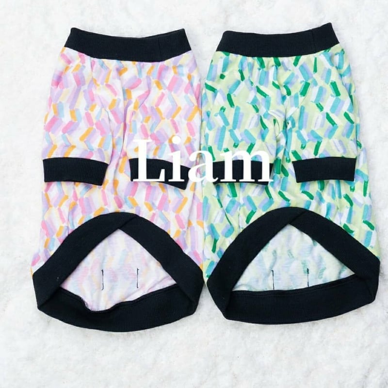 パステル系ドット柄の犬の服 パステル系ドット柄の犬の服 【公式通販】