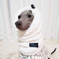 ウォッシュデニムパーカー イタグレ服 ハンドメイド ウォッシュデニム