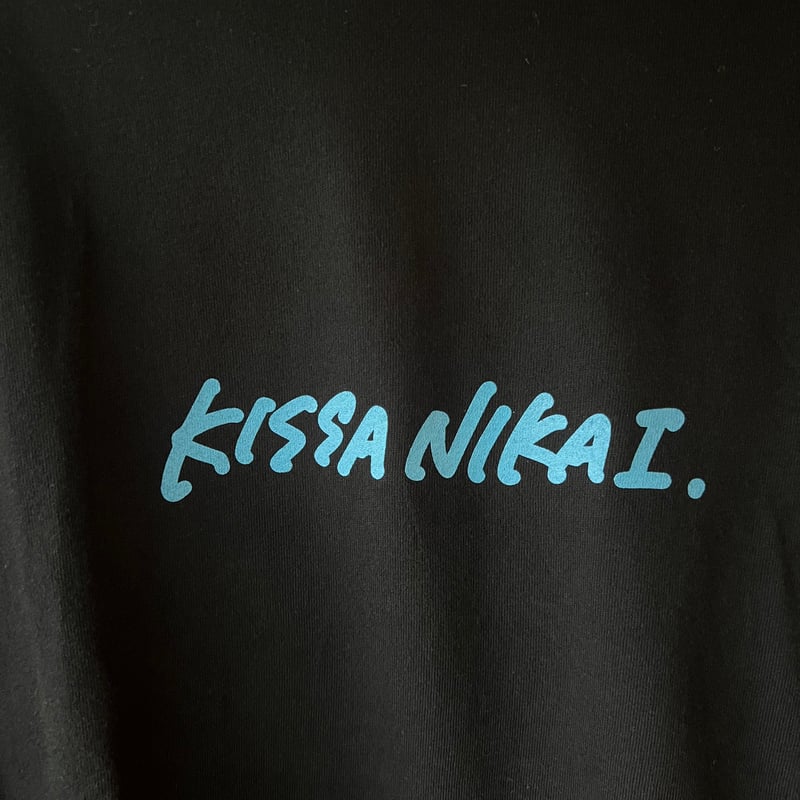 NAKAKI PANTZ×喫茶ニカイコラボロンT/Black | KISSA NIKAI