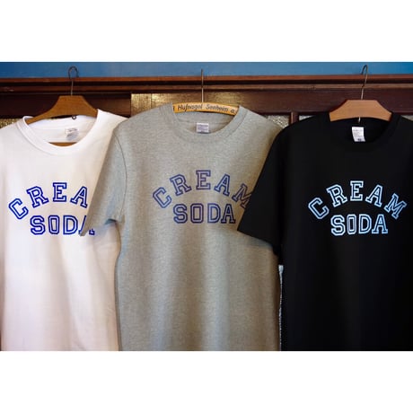 CREAM SODA カレッジＴシャツ/Gray
