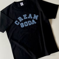 CREAM SODA カレッジＴシャツ/Black