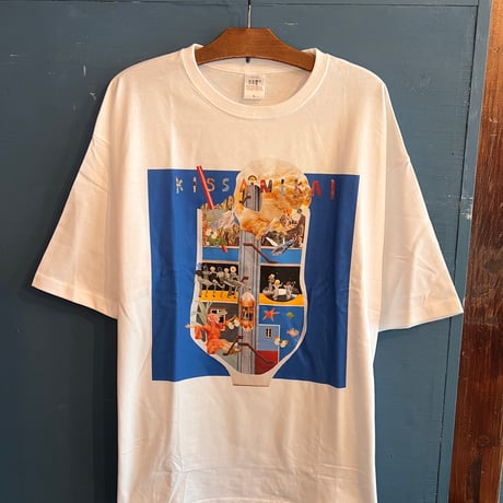 “花梨×喫茶ニカイ”コラボＴシャツ/White