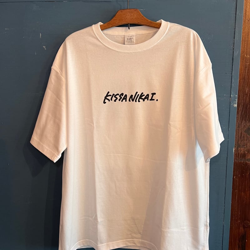 NAKAKI PANTZ×喫茶ニカイコラボTシャツ/White バックプリント