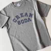 CREAM SODA カレッジＴシャツ/Gray