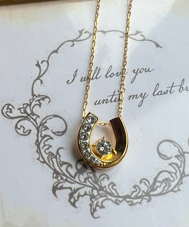 馬蹄 ネックレス ホースシューネックレス Horseshoe Necklace｜アクセサリー