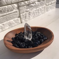 浄化セット　モリオンさざれ石と水晶ポイント