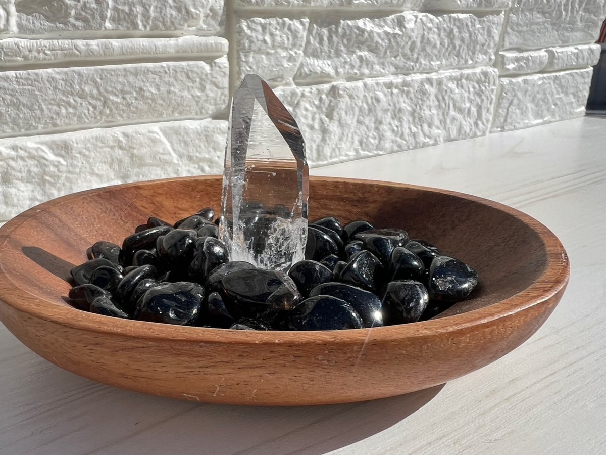 浄化セット モリオンさざれ石と水晶ポイント | Petite Cadeau