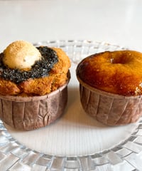 白玉シリーズ　2種のマフィンケーキセット【2個入り】