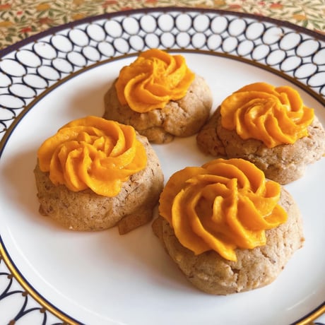 かぼちゃクリームのアメリカンクッキー