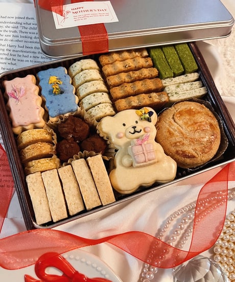 母の日クッキー缶【予約販売商品】