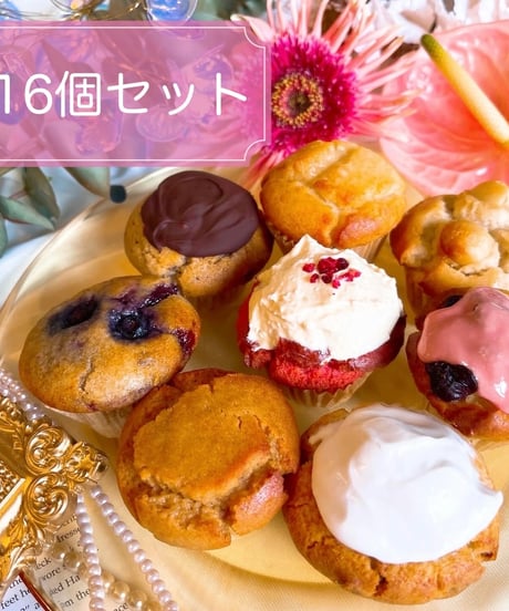 GUAM×STELLA マフィンケーキセット【16個入り】