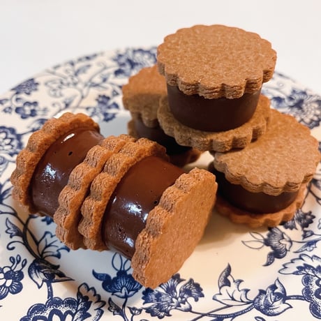 ローチョコサンドクッキー【10個セット】