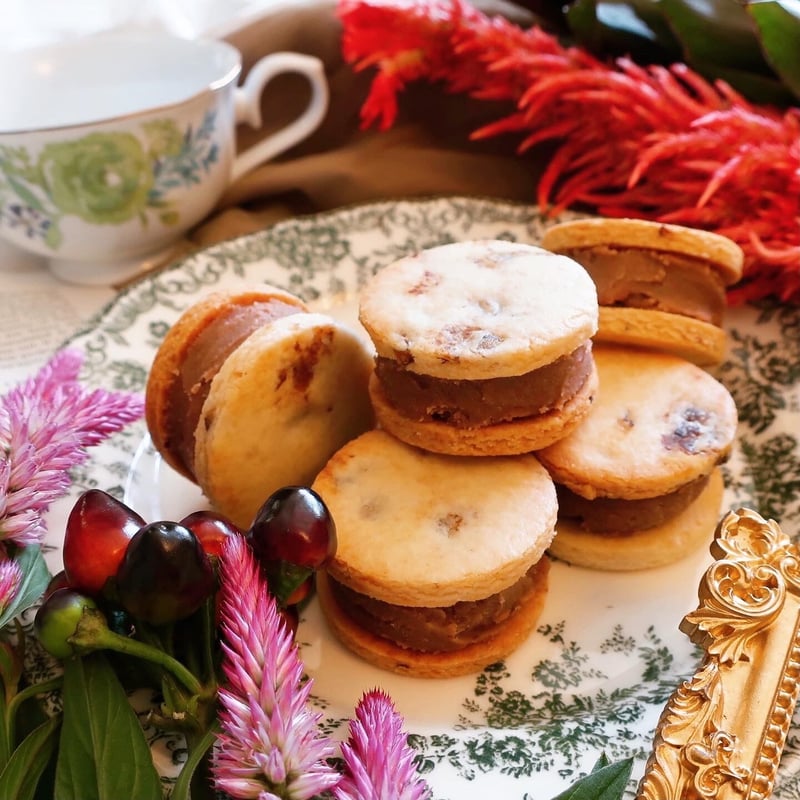 5個】マロンクリームサンド | Stella sweets