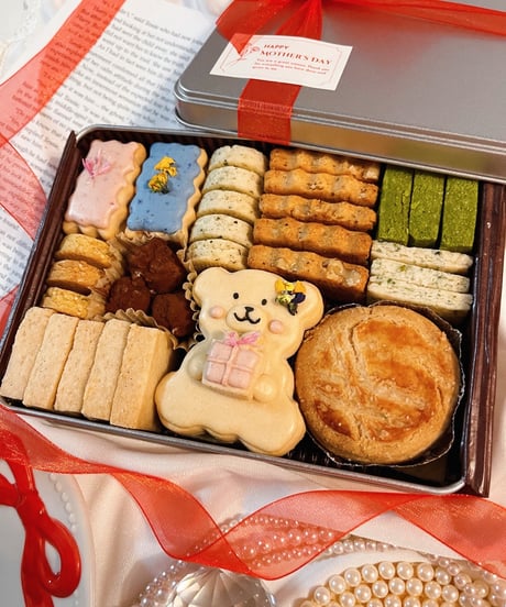 母の日クッキー缶【予約販売商品】