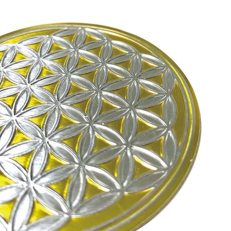 Flower of life・Silver x Gold●マグネット