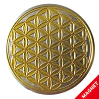 Flower of life・Gold x Silver●マグネット