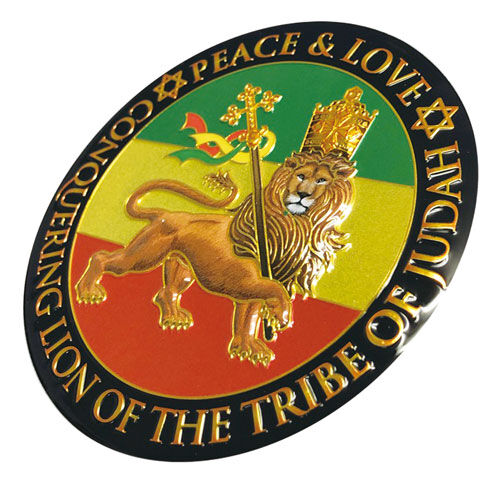 Jah Lion◯ステッカー・95mm | Right Works