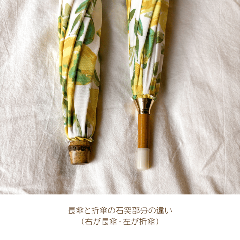 晴雨兼用 長傘 Fresh lemons / Lush mimosa レモン ミモザ 日本製