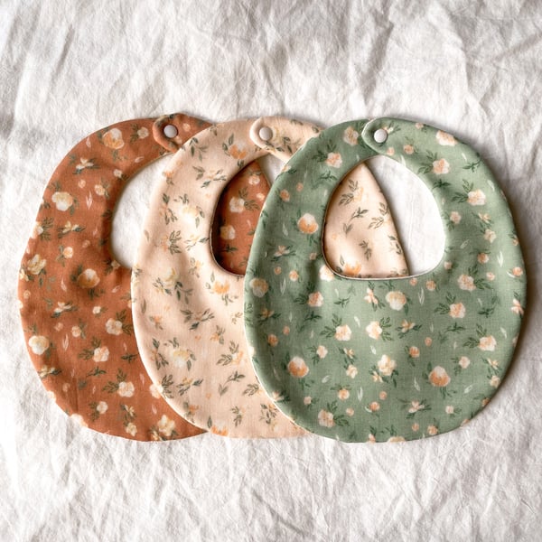 ベビースタイ Dot flowers