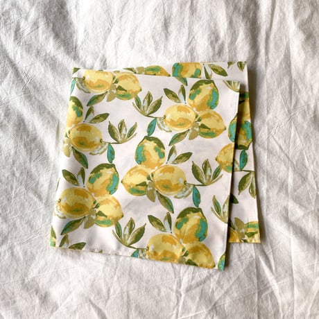 大判ハンカチ Fresh lemons