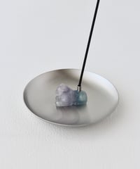 PLANET INCENSE HOLDER／  'mini horse' Fluorite A