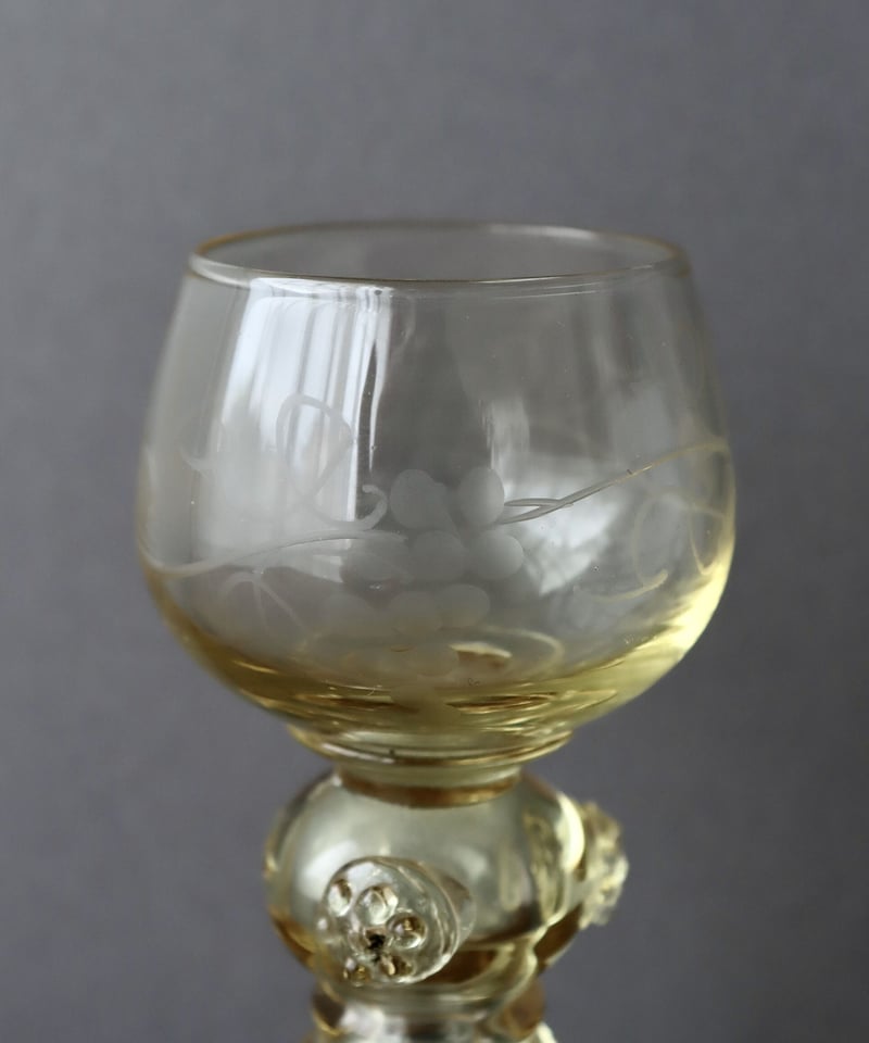 IZ49158F☆希少 レーマー杯 ワイングラス ガラス 工芸品 グラス 食器 