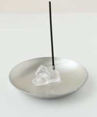 PLANET INCENSE HOLDER／  'Horse' Crystal Quartz mini