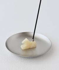 PLANET INCENSE HOLDER／  'mini horse' yellow calcite A