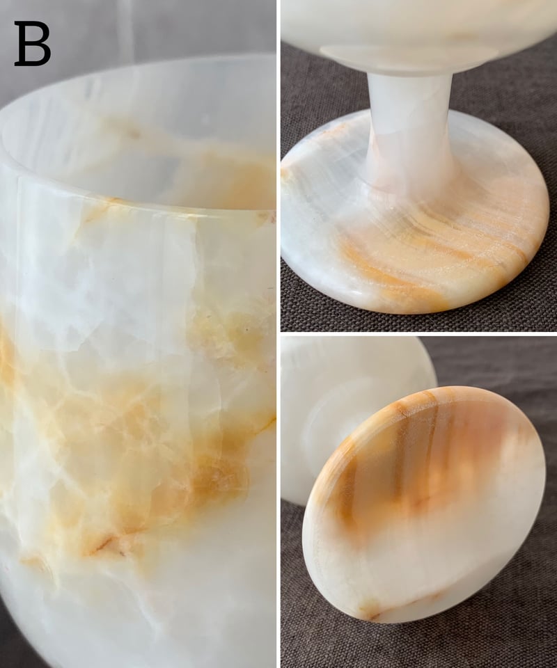 オニキスのゴブレット Ivory | Imaginary Cajuen