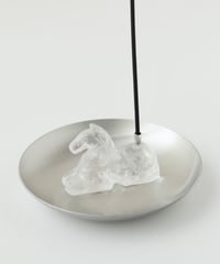 PLANET INCENSE HOLDER／  'Horse' Crystal Quartz